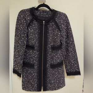 Nanette Lepore Black and White Women's Coat